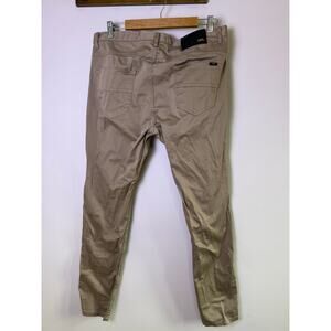 Zara Skinny Fit Khaki Pants Men’s 36 Tan Slim Stretch Chinos Casual